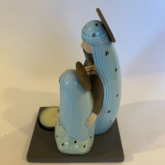 PartyLite Nativity Holy Family Modern Retired Tealight Holder - Picture 4 of 6
